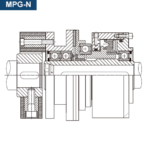 Esquema Montaje del Embrague Neumático Multidisco MPGN
